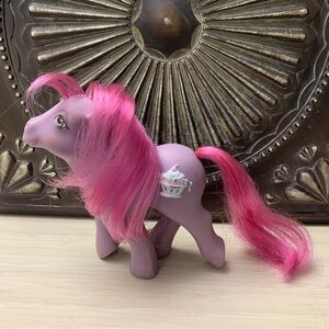 Vintage 80s G1 My Little Pony Sundae Best Sherbert Surprise